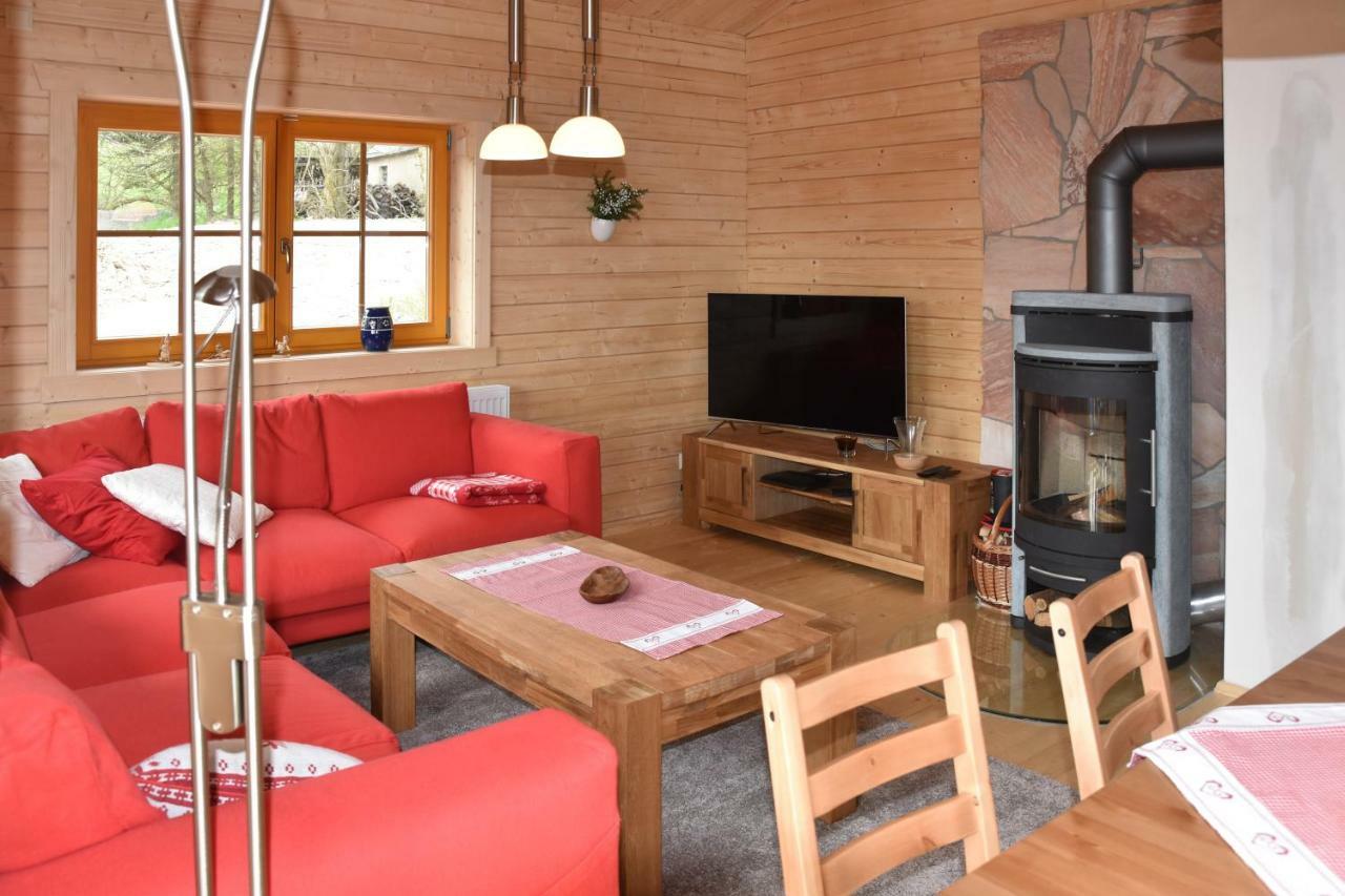 Erzgebirgsholzhaus Am Lugstein Villa Altenberg Luaran gambar